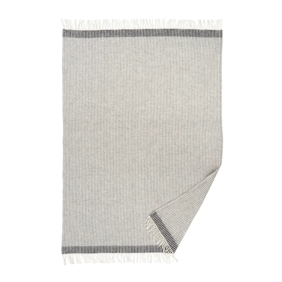 Wollen plaid Rib Grey/Slate