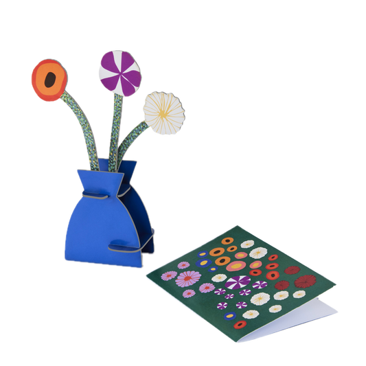 Pop-out card Klimt Flowers