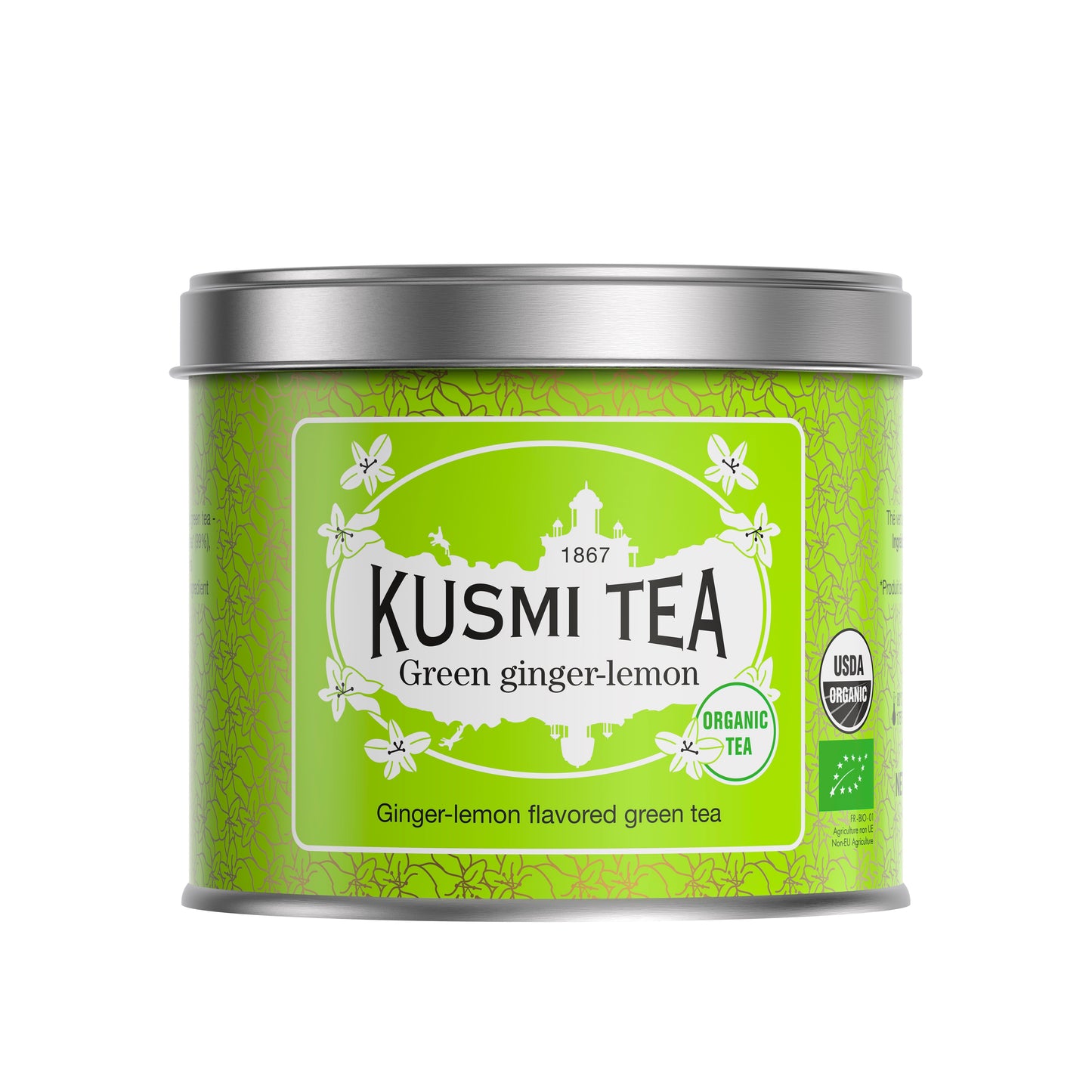 Thee Green Ginger Lemon blik 100g