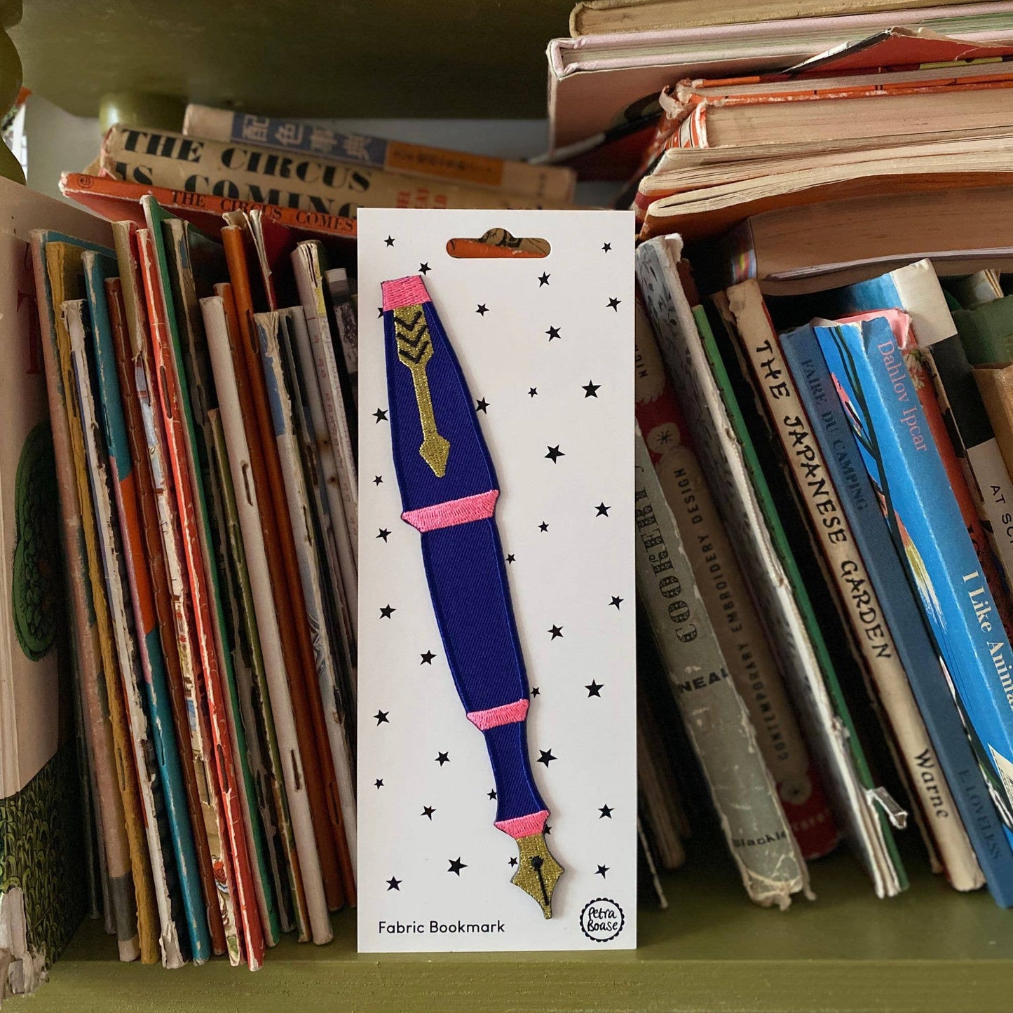 Boekenlegger vulpen