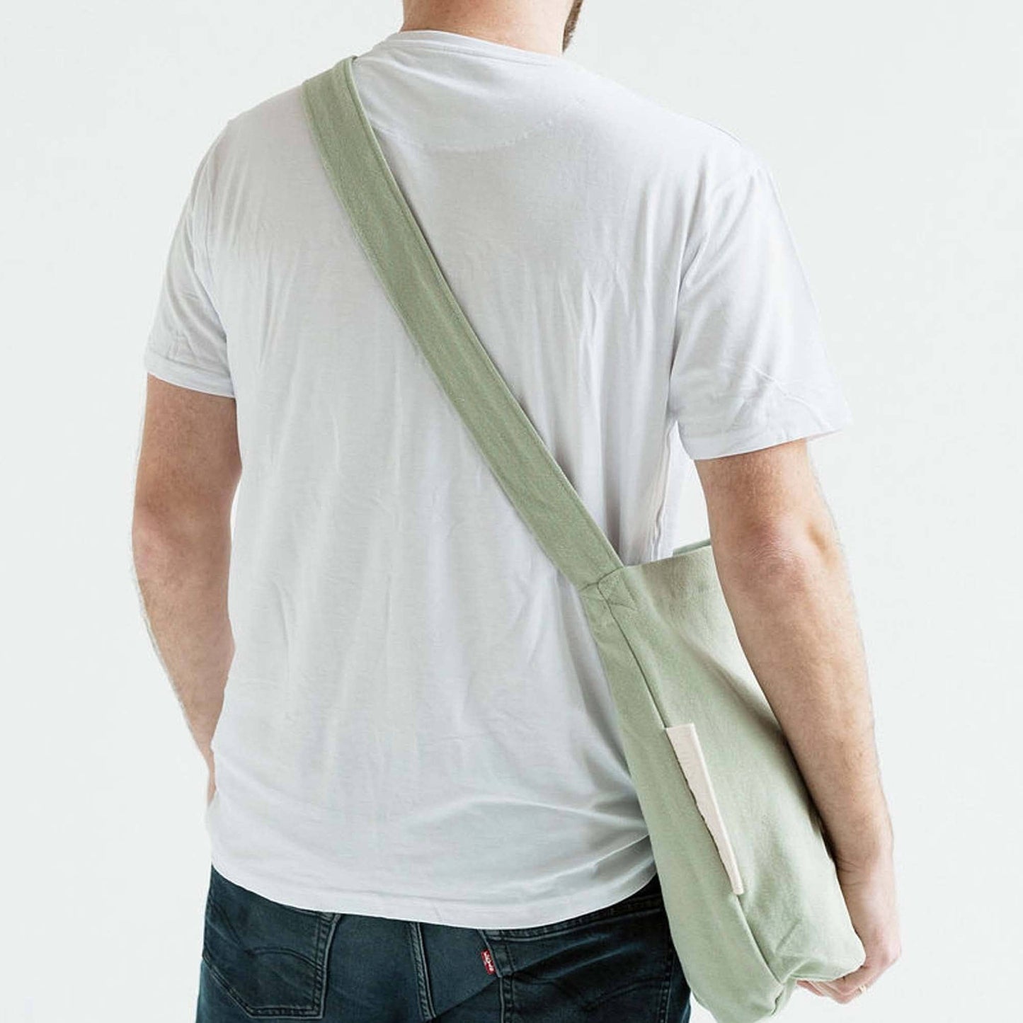 Mira Canvas Tas - Zeeschuim
