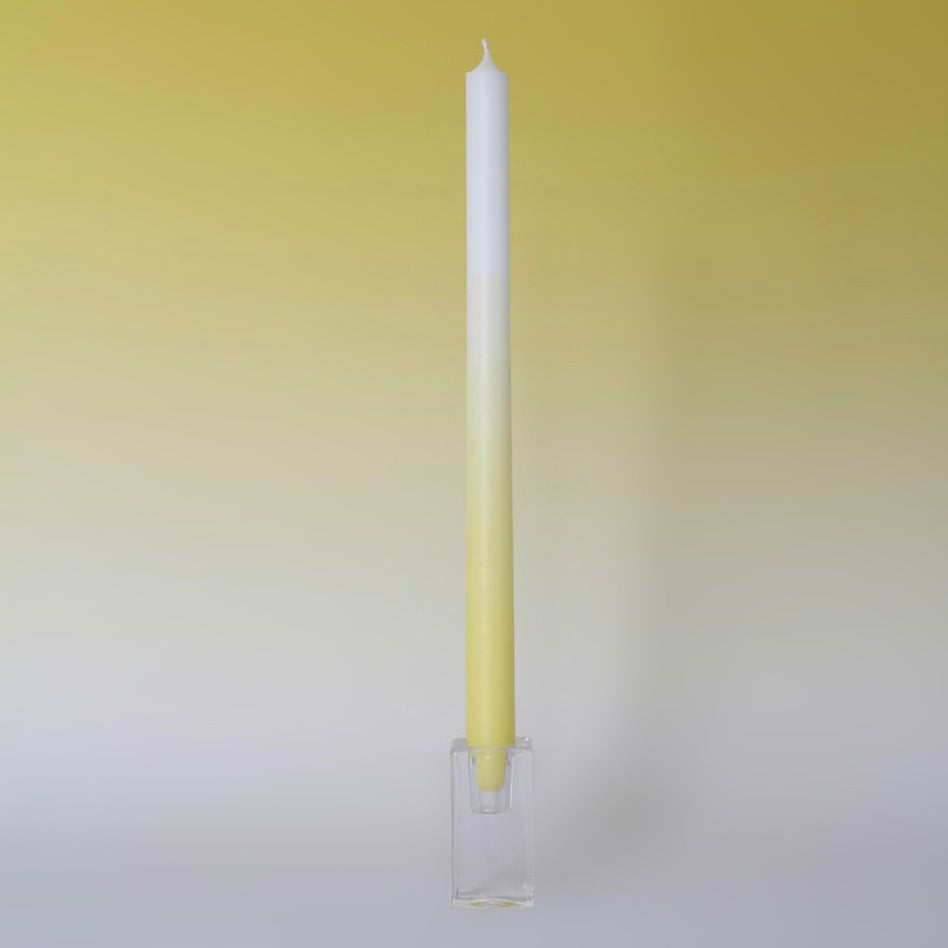 Gradient kaars Canary Yellow