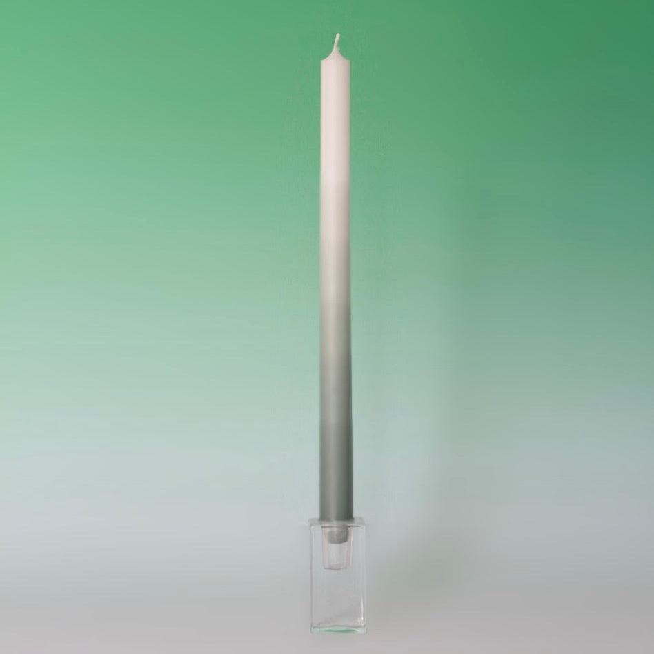Gradient kaars Jade Green