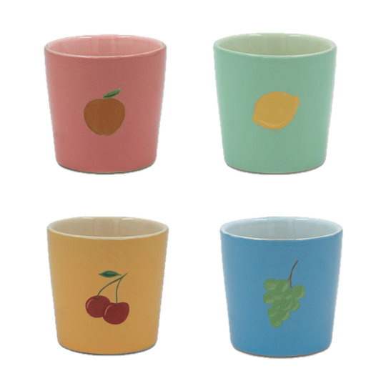 Mug Fruitful - set of 4