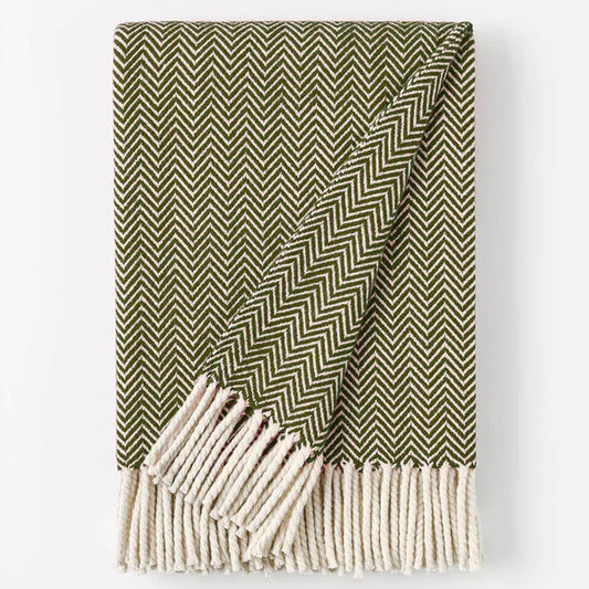 Woolen Portuguese plaid Chevron