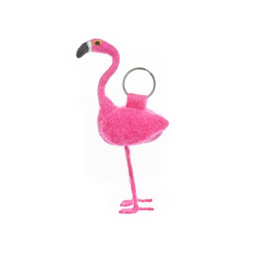 Sleutelhanger Flamingo